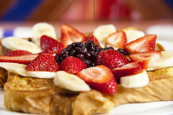 Red, White and Blue French Toast
